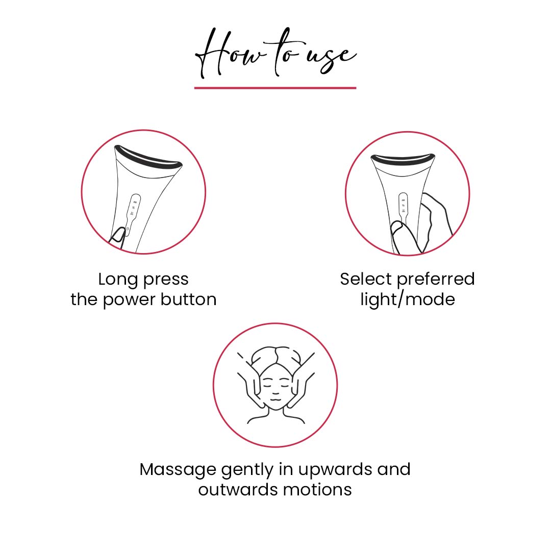 PROTOUCH Skin Lift Combo | Skin lift Device New and Improved & Recovery Drops Serum | Anti ageing, Bright & Firm Younger Looking Skin