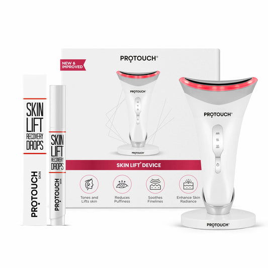 PROTOUCH Skin Lift Combo | Skin lift Device New and Improved & Recovery Drops Serum | Anti ageing, Bright & Firm Younger Looking Skin